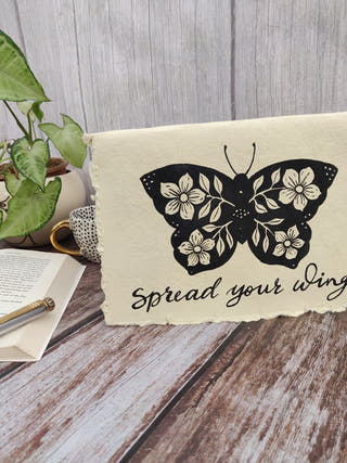 Spread Your Wings Handpainted Diary VARNAN