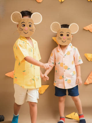 A Juicy Mango Cotton Shirt