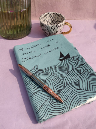 A Smooth Sea-Handpainted Diary VARNAN