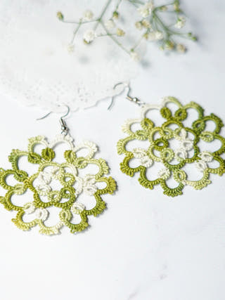 Olive Branch Earrings