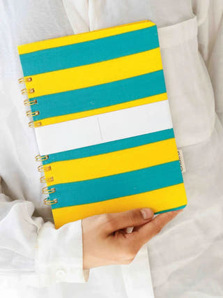 Handcrafted Daily Planner | A5 Wire Bound Journal
