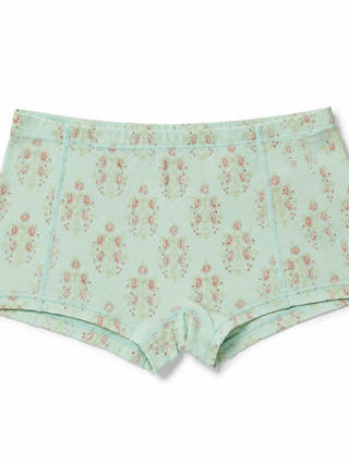 Sky Lantern & Royal Mint Organic Cotton Boyshorts | Pack Of 2