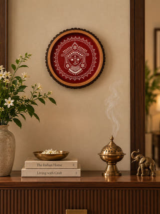 Durga Alpona Tray