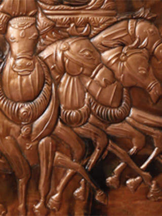 Surya On His Chariot Aravali 