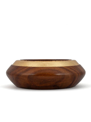 Rosewood Gold Bowl