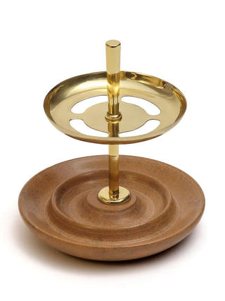 Bau Pen Stand | Tan Yellow