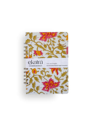 Handcrafted Sustainable A5 Wire Bound Paper Journal