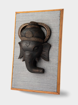 Ganesha Wooden Mask ARAVALI