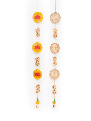 Neelkamal Handcrafted Bamboo Streamer - Set of 2
