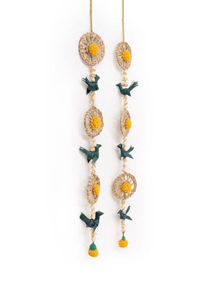 Pakshi Handcrafted Chamba Streamer - Set of 2
