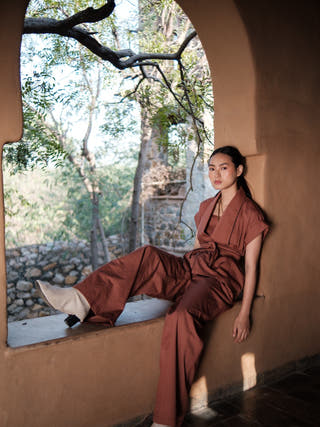 Copper Berlin Shawl Collar