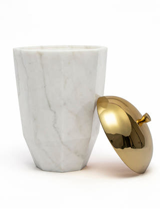 Facet Canisters | Set of 2