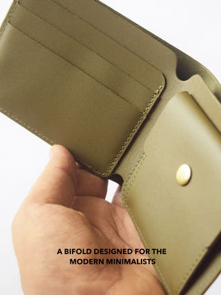 Abel Bifold Wallet | Olive
