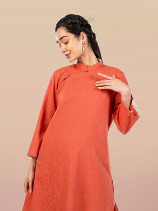 Kora Modern Tibetan Collar Co-Ord Set