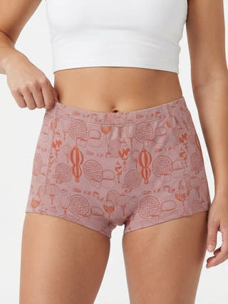 Sky Lantern & Royal Mint Organic Cotton Boyshorts | Pack Of 2