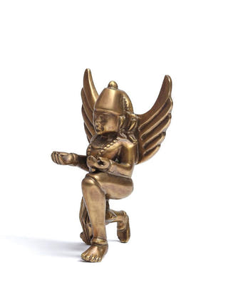 Brass Gaurda Sculpture