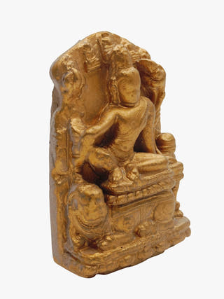 Simhanada Avalokiteshvara Golden Finish