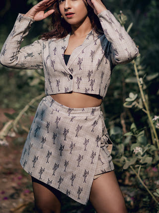 Escada Skort Grullo Beige ANAQII