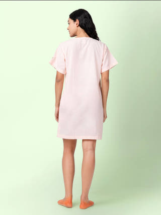 Paty Pink Sheath Dress