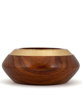 Rosewood Gold Bowl