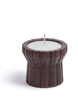 Qutub Copper Tea Light Candle Stand