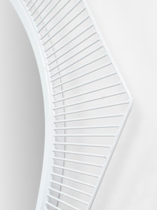 White Mystic Wall Mirror