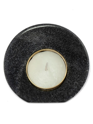 Black Sangemarmar Tea Light