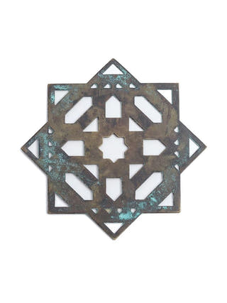 Mantra Turquoise Coasters  | Set of 2