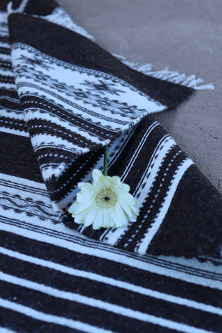 Bharawadi Handwoven Rug Multi Colour Kutchi Carpet