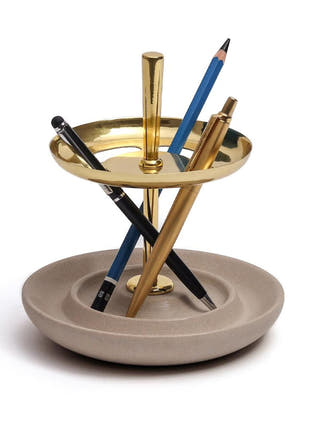Bau Pen Stand | Elegant Neutra
