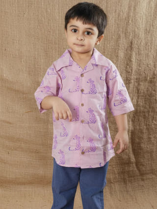Spotty Leopard Boys Shirt