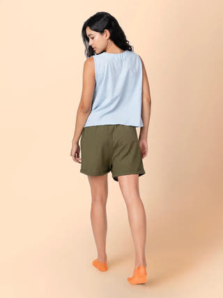 Dora Shorts Olive