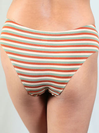 Stripes & Blues Organic Cotton Tanga | Pack Of 2