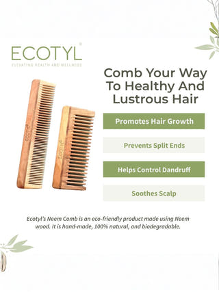 Neem Wood Comb