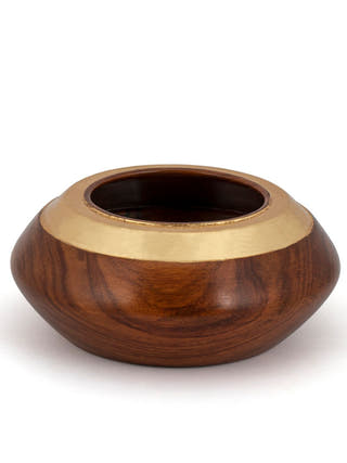 Rosewood Gold Bowl