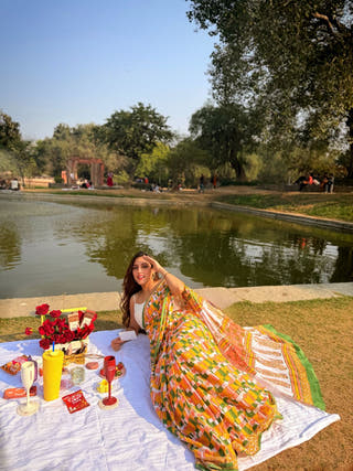 Simran Heritage Hand Block Printed Pure Cotton Saree