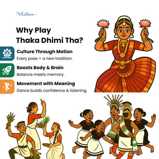 Thaka Dhimi Tha - an interesting activity kit on Indian Dance forms