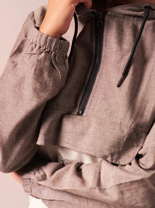 Cargo Top Pant Set Chocolate Brown