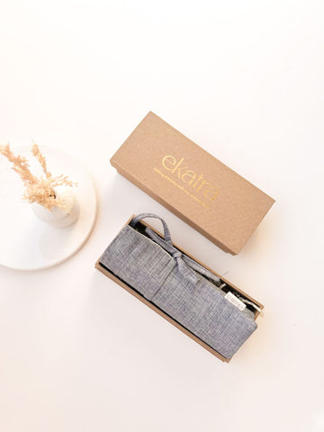 Roll Up Case Soild Grey