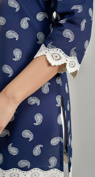 Indira Indigo Grace Co-ord Set