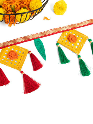 Suvarna Handcrafted Bamboo Toran