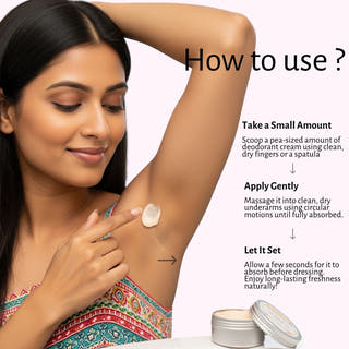 Floral Bloom Natural Deodorant Cream