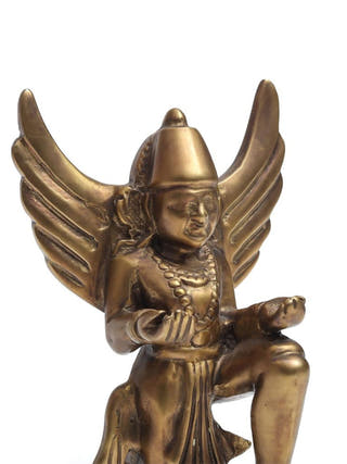 Brass Gaurda Sculpture