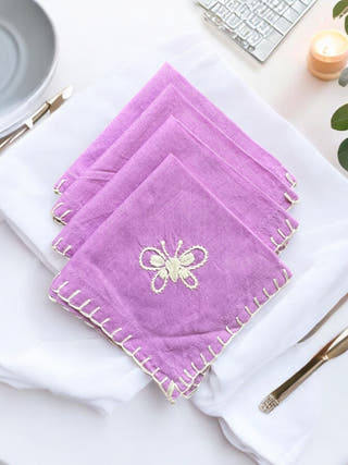 Anthophile Cocktail Napkin (Set of 2)
