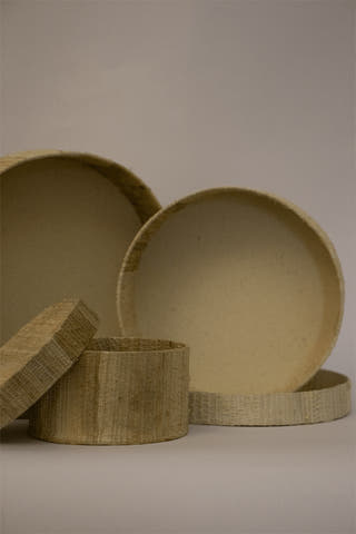 Banana Bark Box Set of Three Prashanti Foundation