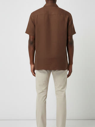 Cacao Cuban Collar Shirt
