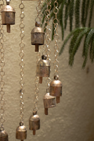 Jhoomar Handmade Copper Bell Windchime Copper Bell Art