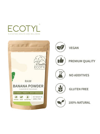 Natural Raw Banana Powder