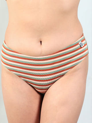 Stripes & Blues Organic Cotton Tanga | Pack Of 2