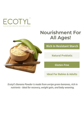 Natural Raw Banana Powder